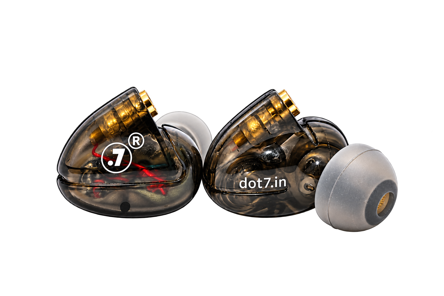 Dot7 E2 Pro Dual Driver USB-C IEM - Lucid Noir - Image 1