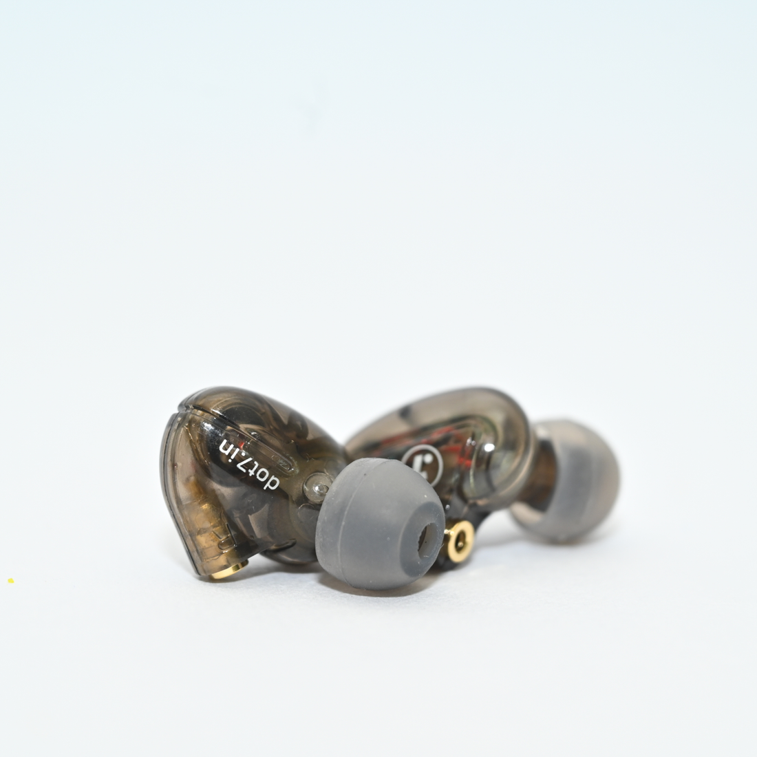 Dot7 E2 Pro USB-C IEM (Lucid Noir) - In-Ear Monitors with Mic & Volume Control