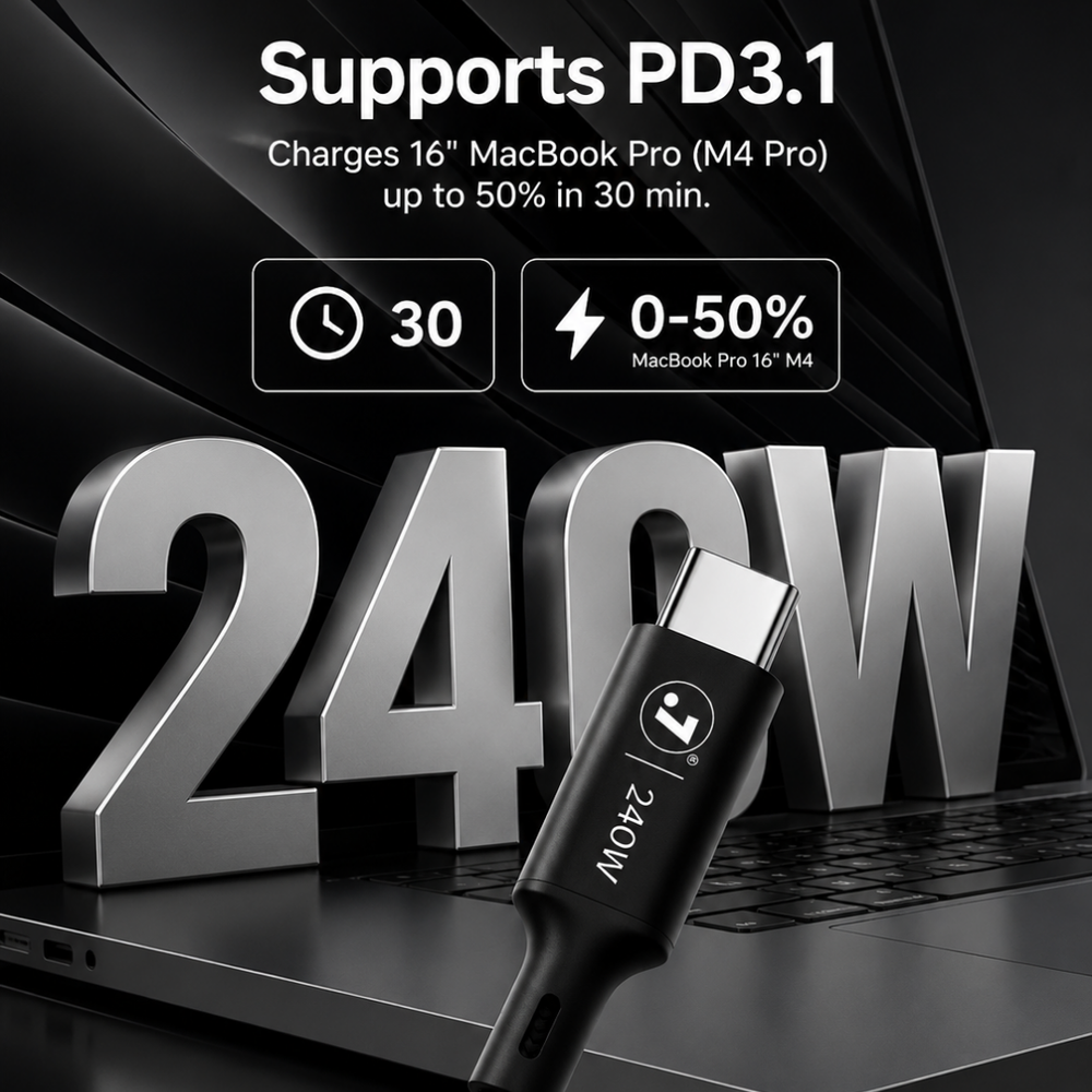 240W HYPERCHARGE CABLE – MAX POWER, ZERO LIMITS